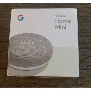 Google Home Mini Smart Speaker Chalk White GA00210-US New Sealed